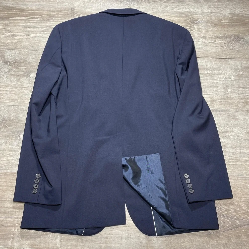 Hugo Boss Suit Jacket Mens 42R Navy The Jam75‎ Sharp3 Stretch Nordstrom